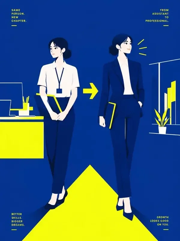 黄果短剧《从临时工到公务员》封面 - 考公上岸题材短剧